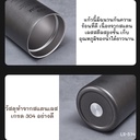 แก้วสแตนเลสเก็บอุณหภูมิ พร้อมหลอด 600 ML