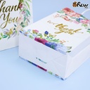 ถุงกระดาษแนวตั้ง THANK YOU 15x21x8cm  (25 ใบ)