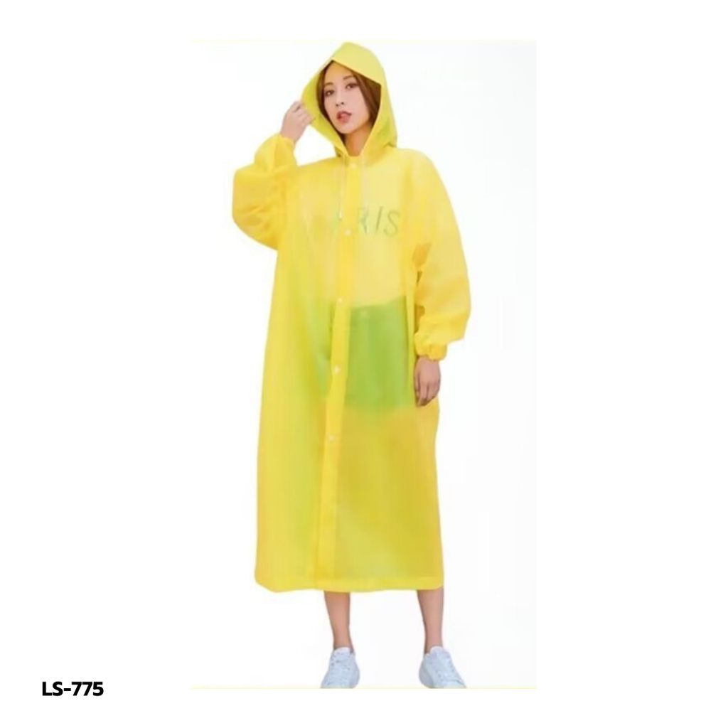 เสื้อกันฝน ผู้ใหญ่ น้ำหนัก 140 กรัม
