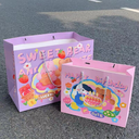 ถุงของขวัญ กระดาษ แนวนอน 30x12x24cm (แพค 5 ใบ)