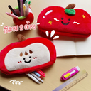 กระเป๋าดินสอแอปเปิ้ล 10x20 cm