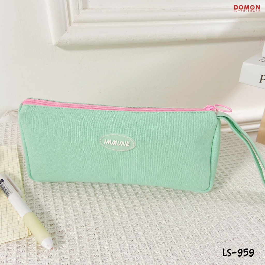 กระเป๋าดินสอสีหวาน 10x20 cm
