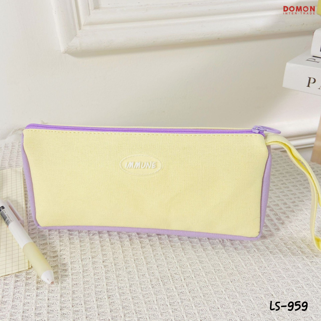 กระเป๋าดินสอสีหวาน 10x20 cm