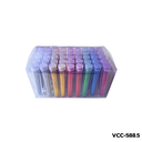 ชุดผงกากเพชร 6 สี / 45 หลอด คละสี (เล็ก)