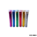 ชุดผงกากเพชร 6 สี / 45 หลอด คละสี (เล็ก)