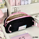 กระเป๋าดินสอ มีเชือกรูด 8x19 cm