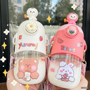 กระติกน้ำ ฝาตุ๊กตา 600 ml