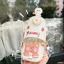 กระติกน้ำ ฝาตุ๊กตา 600 ml