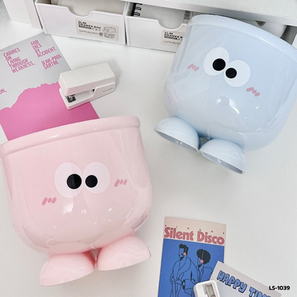 กล่องจัดระเบียบทรงกลม 4 ช่อง 12x13 cm