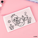 กระเป๋าดินสอ ระบายสี DIY  :  21x12  cm