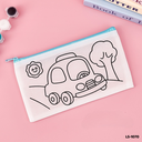 กระเป๋าดินสอ ระบายสี DIY  :  21x12  cm