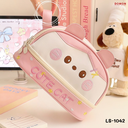 กระเป๋าดินสอน้องสัตว์มีหู : 8x20x12 cm