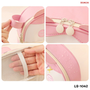 กระเป๋าดินสอน้องสัตว์มีหู : 8x20x12 cm