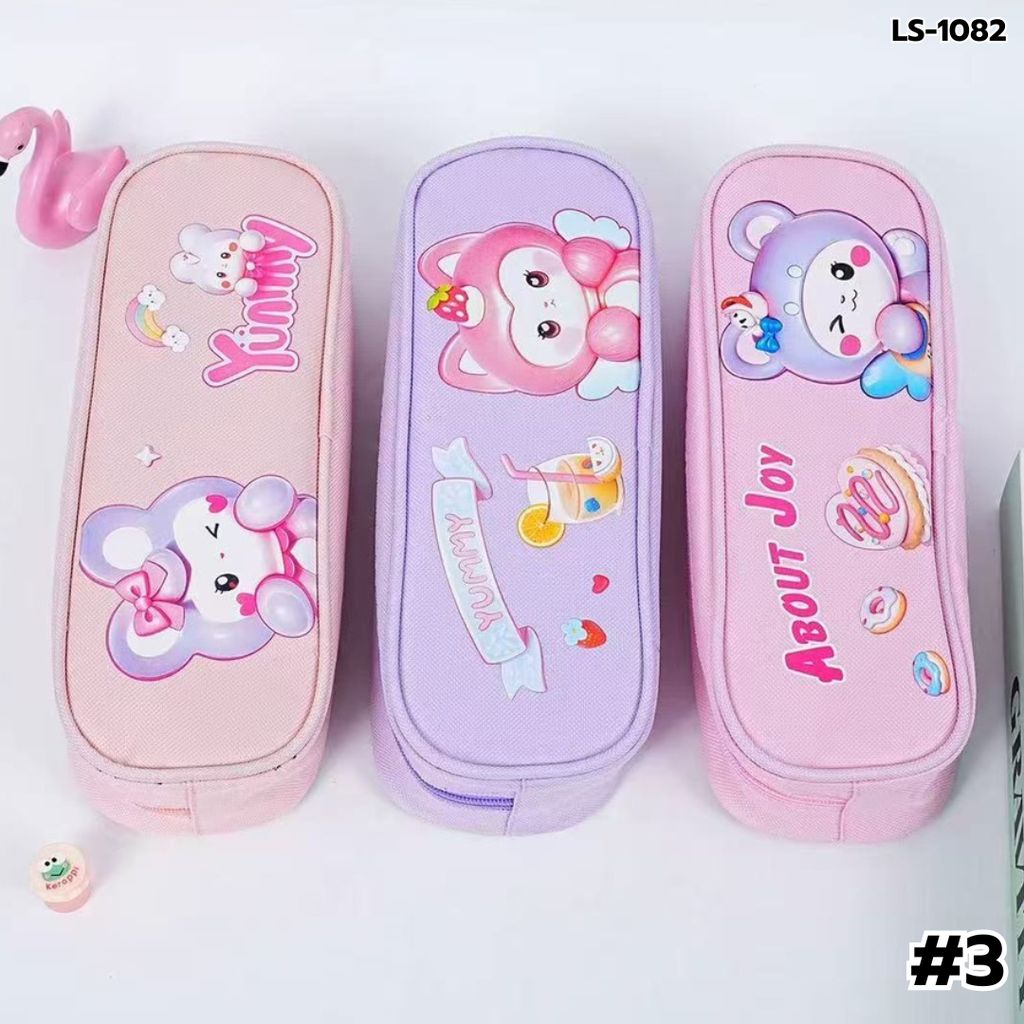 กระเป๋าดินสอ 7x22 cm (ขายยกกล่อง 12 ใบ)