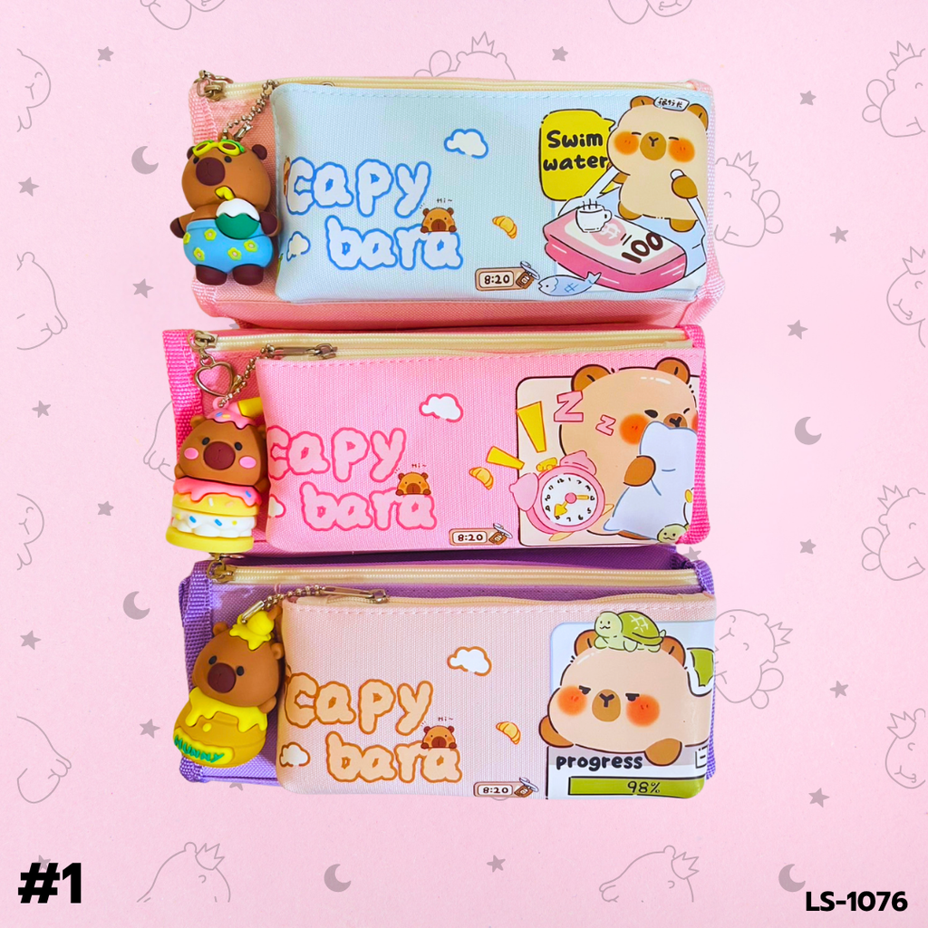 กระเป๋าดินสอผ้า : 20x10 cm