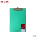 คลิปบอร์ดพลาสติก A4 สีหวาน คละสี