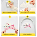 สติกเกอร์น้องสัตว์มีกลิ่น 16x13 cm