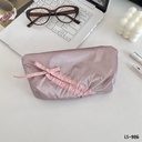 กระเป๋าดินสอผ้าร่ม สีเมทัลลิค : 24x14 cm