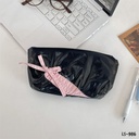กระเป๋าดินสอผ้าร่ม สีเมทัลลิค : 24x14 cm