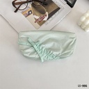 กระเป๋าดินสอผ้าร่ม สีเมทัลลิค : 24x14 cm