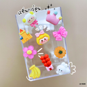 สติกเกอร์ตัวนูน 3D คละลาย (1x10)