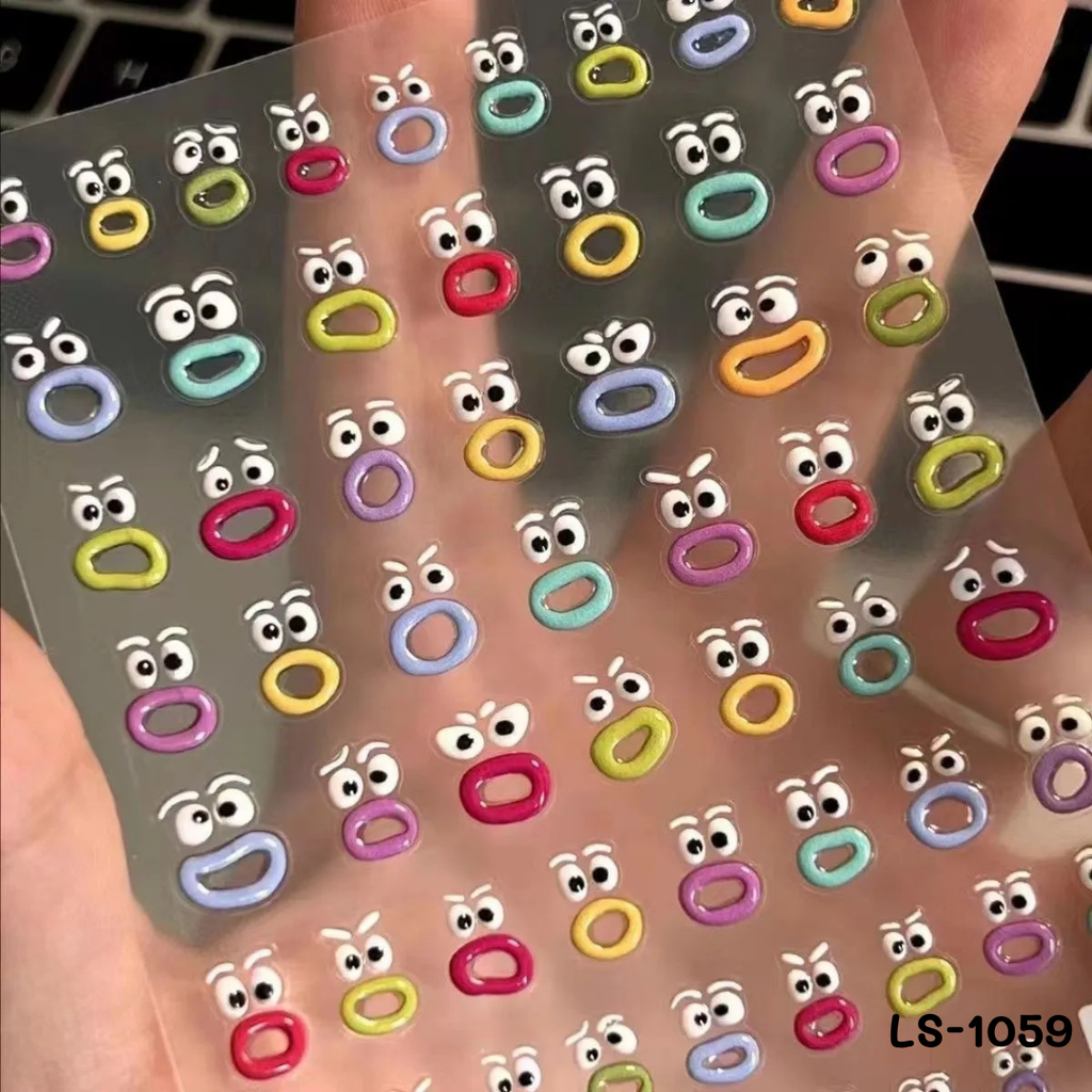 สติกเกอร์ใสตัวนูน 7x9 cm