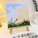 เชตระบายสีตามตัวเลข พร้อมฉากตั้งรูป : 20x20 cm