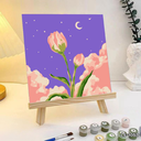 เชตระบายสีตามตัวเลข พร้อมฉากตั้งรูป : 20x20 cm