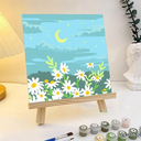 เชตระบายสีตามตัวเลข พร้อมฉากตั้งรูป : 20x20 cm