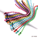 โซ่ไข่ปลาคละสี : 10 cm (1x10)