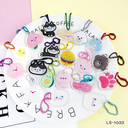 โซ่ไข่ปลาคละสี : 10 cm (1x10)