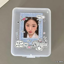 กล่องเก็บของพลาสติกใส : 11.5x9.2x2.8 cm