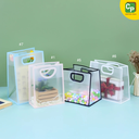 ถุงเซลลูลอยด์เจาะ #5 : 20x20x15 cm (แพ็ค 10 ใบ)