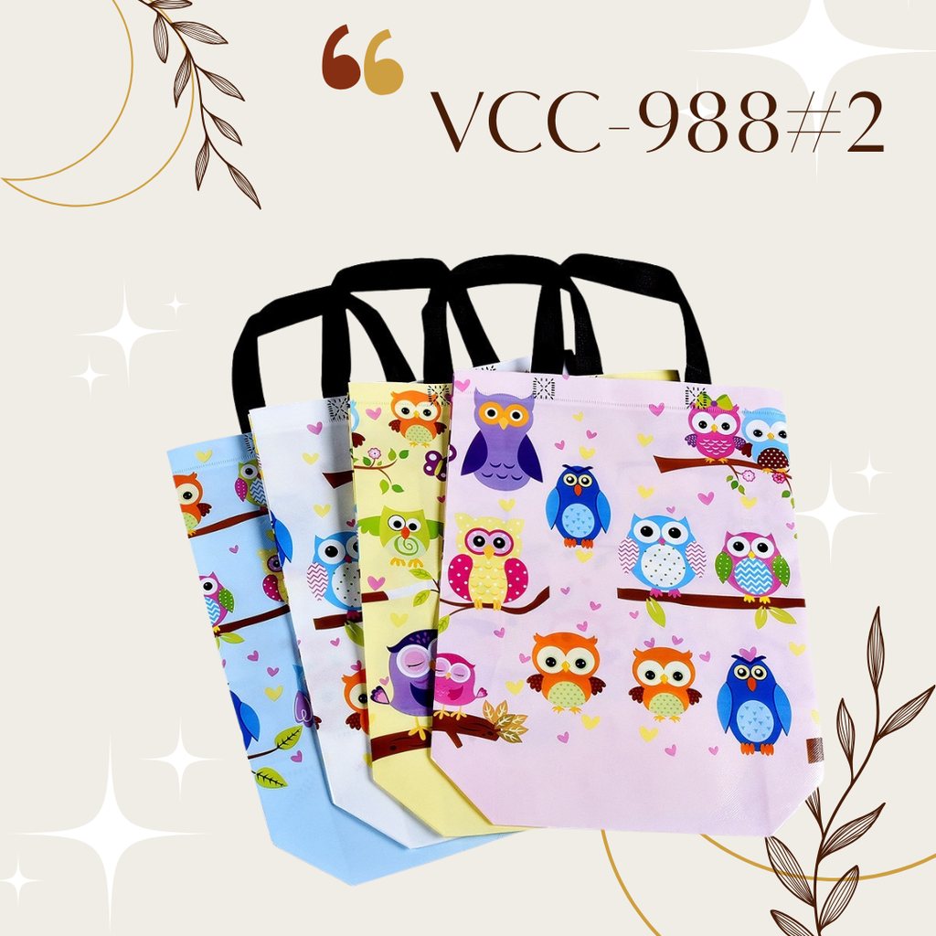 ถุง PVC คละลาย size L ( 30 x 37 x 10 cm)