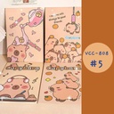 สมุดโน๊ตปกแข็ง 206x143mm (32แผ่น) A5 คละลาย