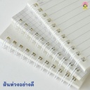 สมุดโน๊ตสันห่วง ปกใส ลายจุด A7 (8*10.5cm) (40 แผ่น)