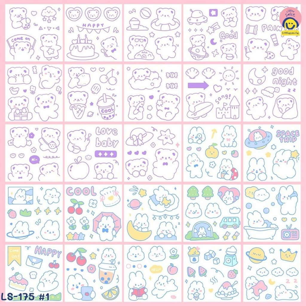 Sticker Good Times ไดคัท 25 แผ่น