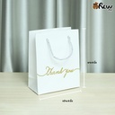 ถุงอัดลาย Thank you 6x8+3.5"