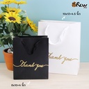 ถุงอัดลาย Thank you 10x12+4.5"