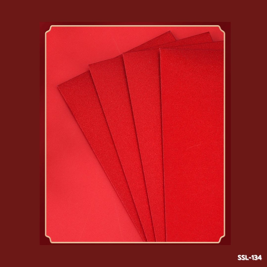 ซองแดง 17x8.5 cm (1x6)