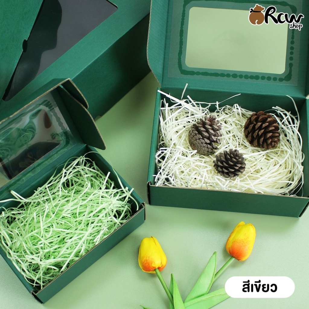 กล่องลูกฟูก มีหน้าต่าง เบอร์ 0