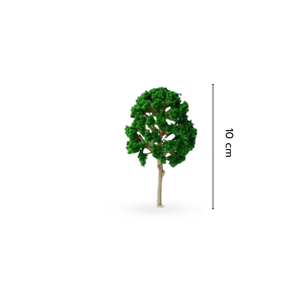 โมเดลต้นไม้ปลอม สําหรับตกแต่งสวน สถาปัตยกรรม 10 cm