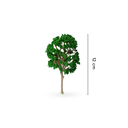โมเดลต้นไม้ปลอม สําหรับตกแต่งสวน สถาปัตยกรรม 12 cm