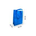ถุงผ้าสปันบอนด์หูหิ้ว 6.5x8.5" ขยายข้าง 5.5"
