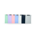 คลิปบอร์ดพลาสติก A4 สีหวาน คละสี