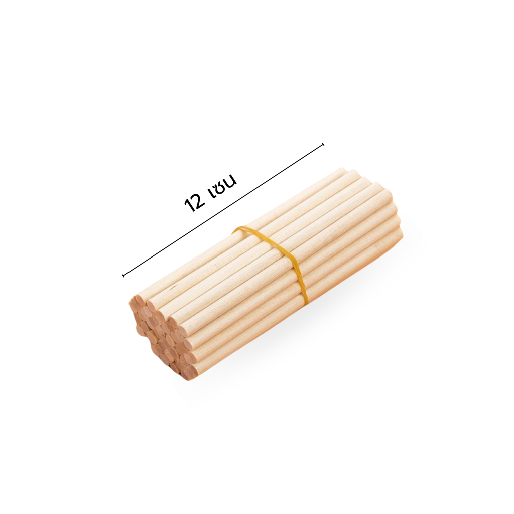 ไม้แท่งกลม สั้น (1x20)