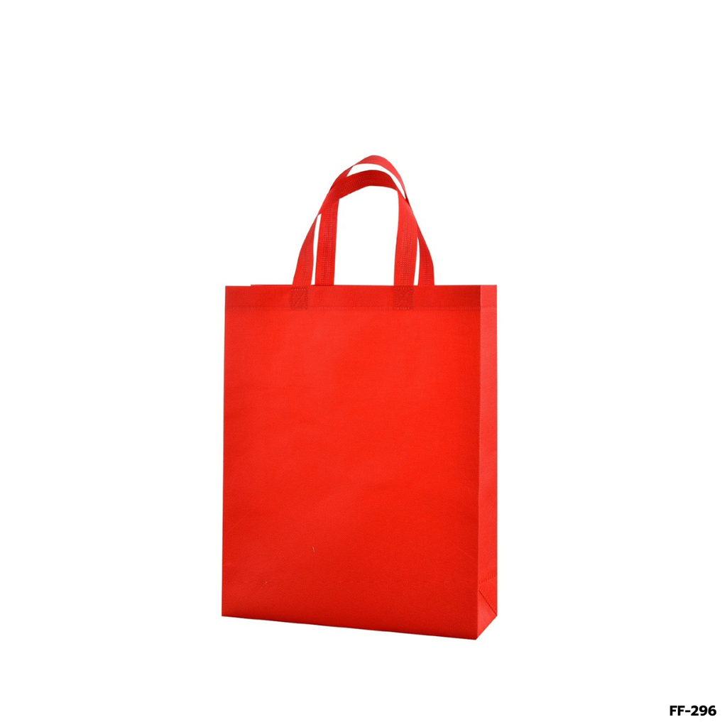 ถุงผ้าสปันบอนด์หูหิ้ว 25x40 cm ขยายข้าง 10 cm (แพค 25 ใบ)