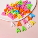 ลูกปัดตัวอักษร  A-Z  แพค 10 ชิ้น  : 2 cm