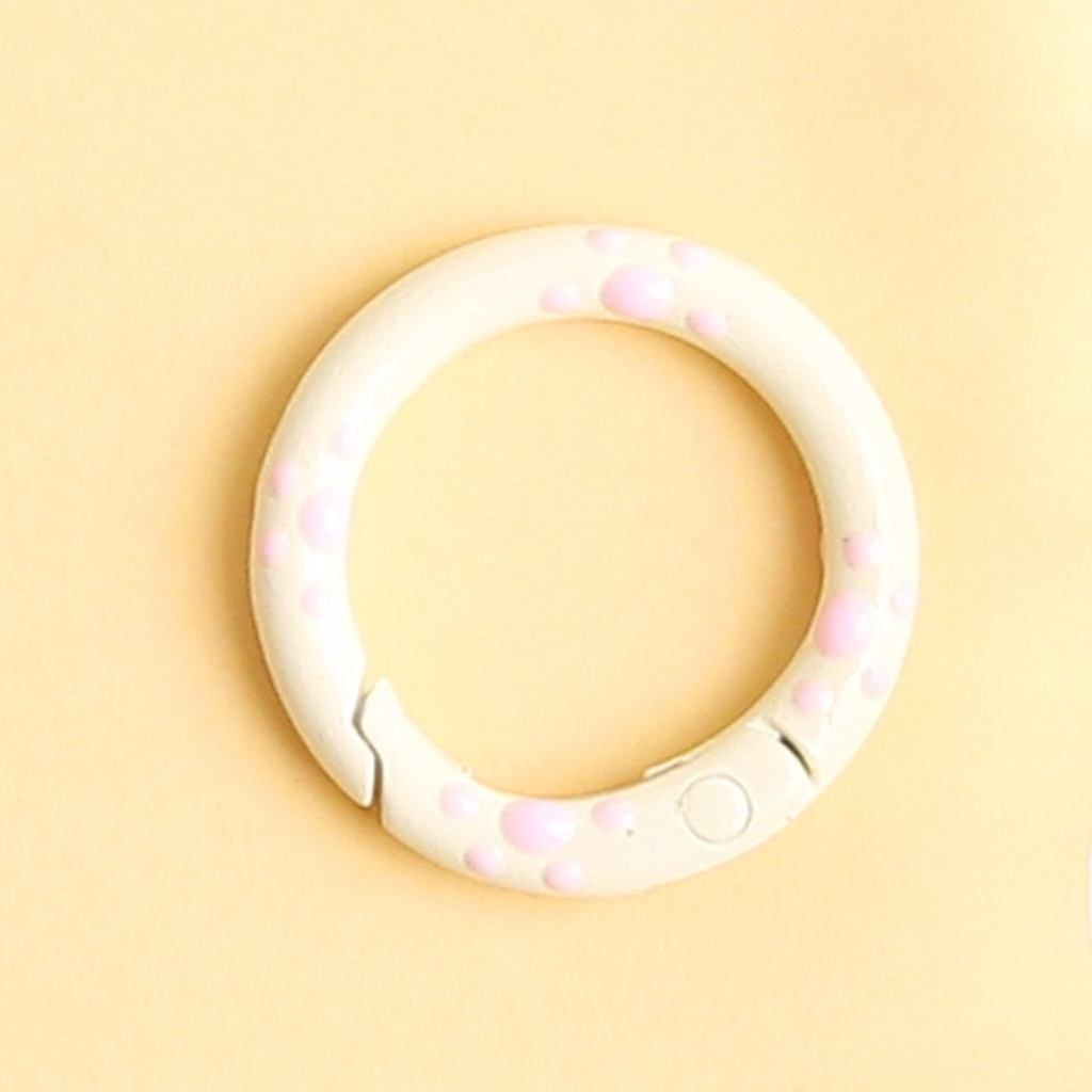 ห่วงล็อคแบบสปริง 2.5 cm : แพ็ค 10 ชิ้น