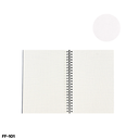 สมุดโน๊ตสันห่วง ปกใส ลายจุด B5 (70 แผ่น) 